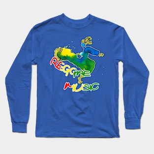 reggae music Long Sleeve T-Shirt